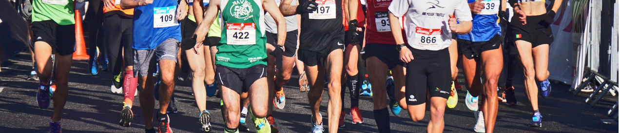 running banner